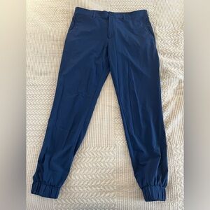 J Lindeberg Blue Golf Joggers